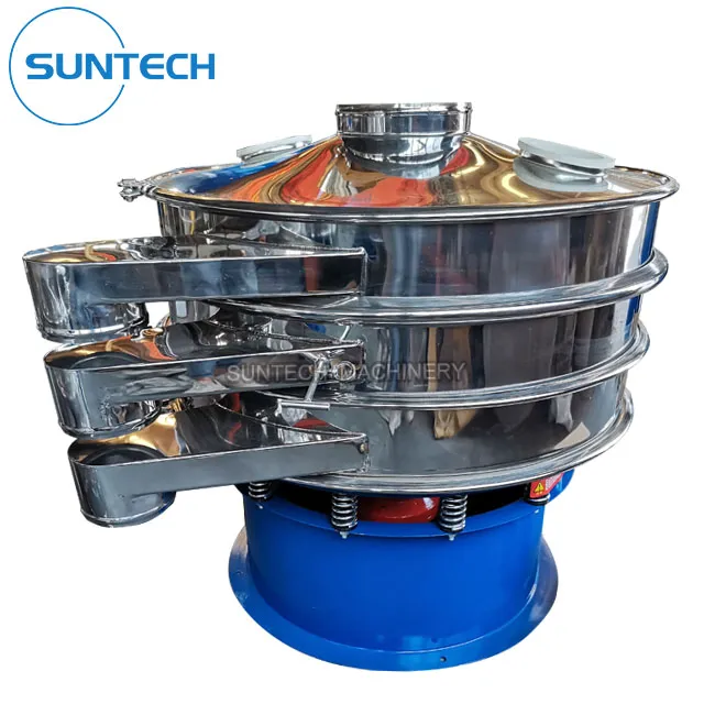 Particles Grading Rotary Vibrating Screen