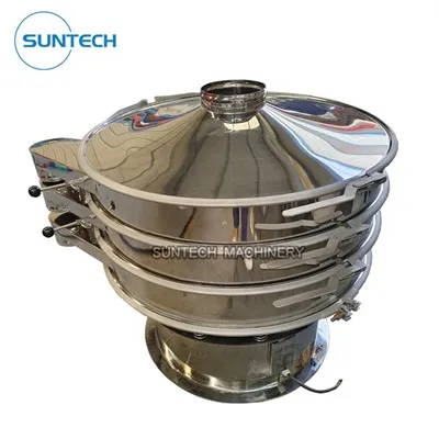 Comment installer la base d'un tamis vibrant rotatif ?